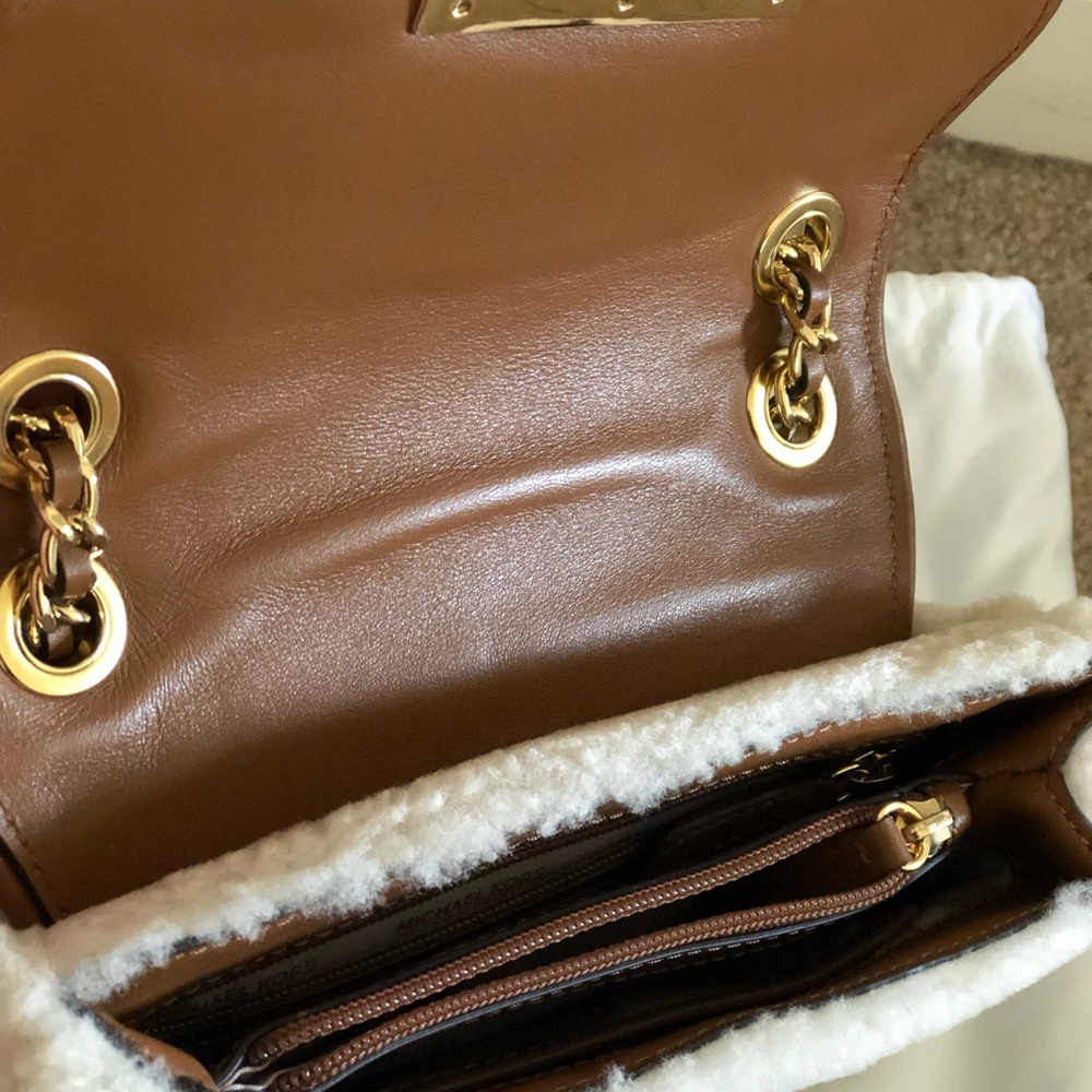 Michael Kors Shearling Handbag - Picture 7 of 8